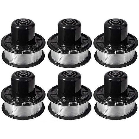 Bobine A6226 pour coupe-bordures Black & Decker GL250/GL310/GL360, lot de 6 (1/5)