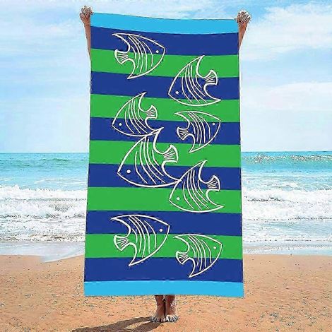 Mikrofaser-Reisehandtuch für Damen – schnelltrocknend, weich und saugfähig, ideal für Strand, Schwimmen, Urlaub und Outdoor-Aktivitäten (1/5)