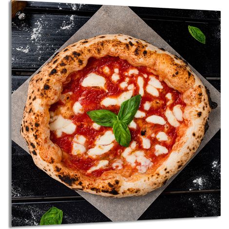 Panneau de verre POUR la cuisine Pizza 60x65 (1/5)