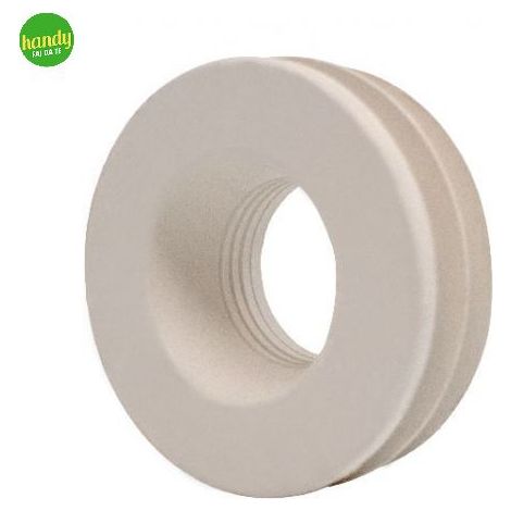 Morsetto in gomma dietro wc Ambra ad innesto Ø 60 x 30 mm