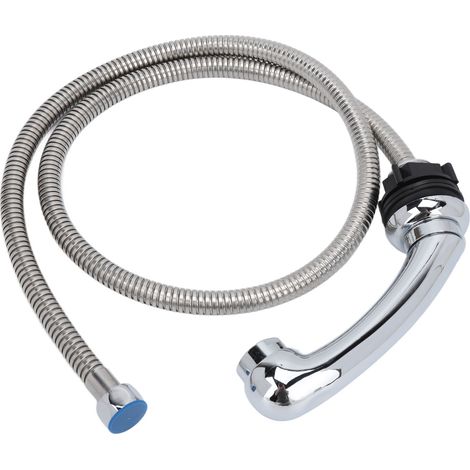 Robinet de Douche Professionnel pour Salon avec Flexible et Pulvérisateur à Shampoing (1/5)