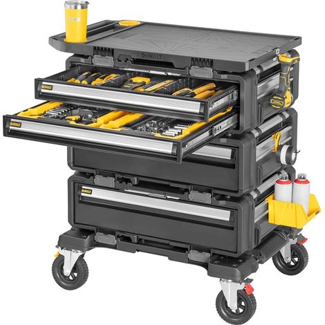 DeWalt Toughsystem 2.0 DXL 5 In 1 Tower Portable Workstation Drawer Organiser (1/5)