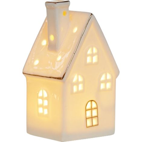 Ornement décoratif en céramique sur le thème de Noël, pour la maison, la table, les fêtes et la décoration saisonnière.-AquaForge (1/5)