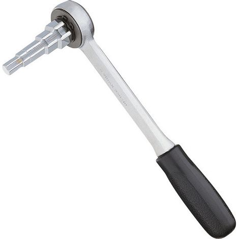 VIRAX  Llave  de  trinquete  y  escalonada  8  tamaños  3/8''-1''  -  220435