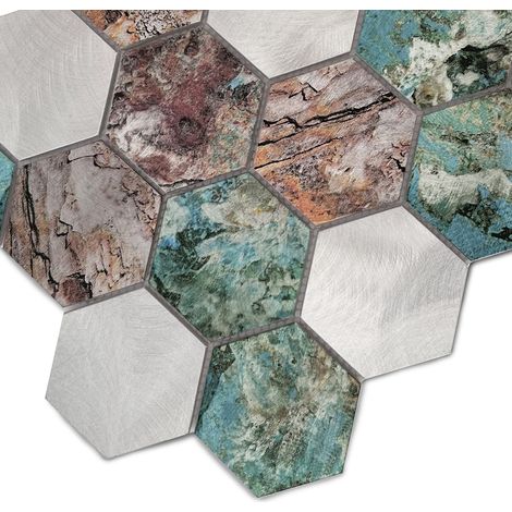 Mosaïque Allumi Hexagon Patina 73 (1/4)