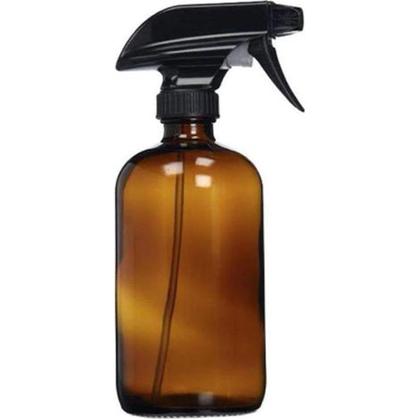 1 Flacon pulvérisateur,Verre ambré,500 ml,Résistant aux UV,Huiles essentielles,Nettoyage domestique