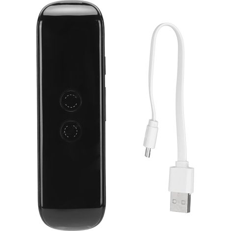 Le traducteur intelligent G5 prend en charge 127 langues et la traduction vocale Bluetooth. (Noir) (1/5)