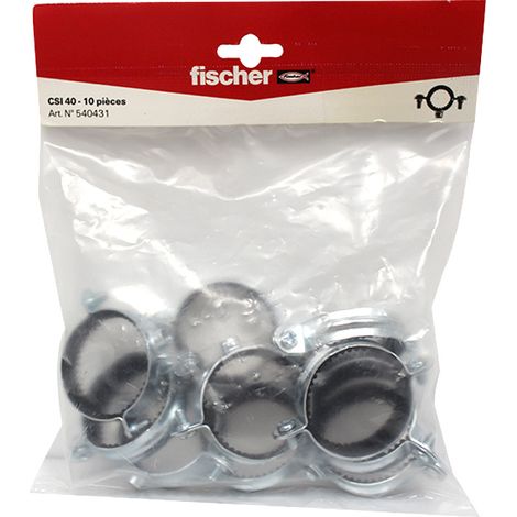 10 colliers simple isophonique 7x150 Ø40 - Fischer (1/3)
