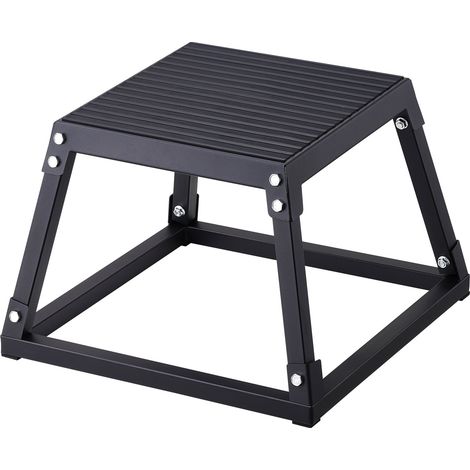 Boîte de Pliométrie 305 mm de Haut Plateforme Pliométrique Antidérapante Charge 227 kg Boîte à Saut Musculation Fitness Crossfit pour Entraînement Pliométrique Step-up Pompe Squat Gym Domicile (1/5)