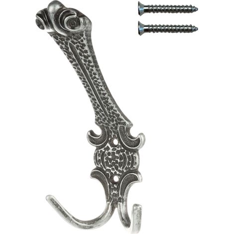 Colgador de pared triple Citterio Giulio XV42, hierro patinado (1/5)