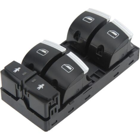 Bouton de lève-vitre électrique, interrupteur de commande de fenêtre, remplacement pour A6 S6 Q7 A3 S3 RS6 (1/5)