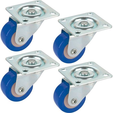 dörner + helmer 450126 Ruota girevole Diametro ruota: 30 mm Capacità di carico (max.): 20 kg 4 pz.
