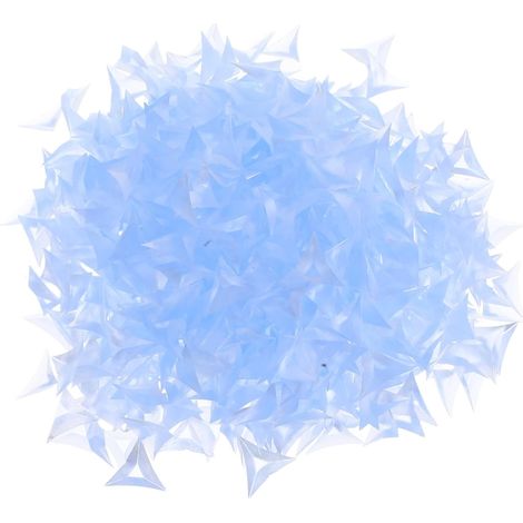 1000 protège-coins décoratifs - transparent - triangulaire (1/5)