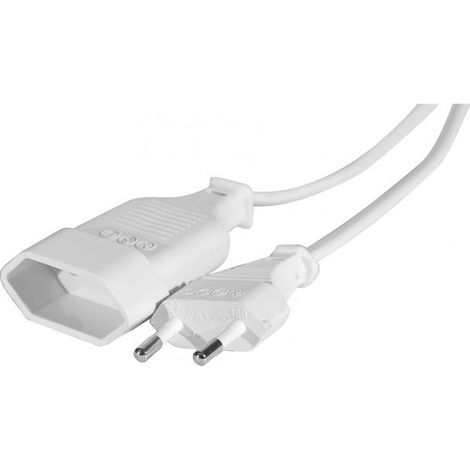 Rallonge électrique conecticplus CUC Exertis 1.80m blanche 1380W