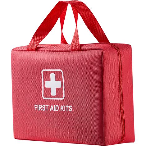 Mophorn 420-Piece First Aid Kit, Durable 600D Nylon Emergency Bag with Medical Supplies, Ideal for Home, Car, Office, Travel, Camping, Hiking, Sports, Vehicles, and Outdoor Use (1/5)