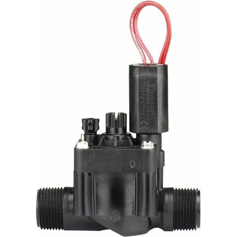 Vanne HUNTER PGV-101-MM-B - 1" en plastique 24 V avec régulation de débit