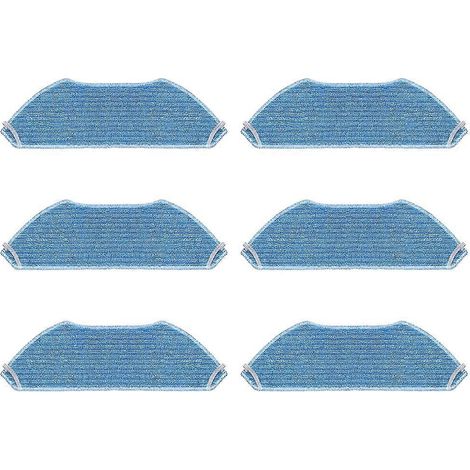 6-teiliges Wischmopp-Set für Lefant M2 PRO / M2S PRO / M1 / M2 / M2S / M2 Plus / U180 für OKP K8 Ersatzteile Staubsauger-Wischpad (6 Stück) (1/5)