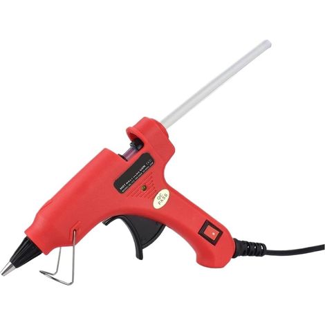 Pistolet à colle thermofusible 20W avec 20 bâtons de 7mm, Mini (1/4)