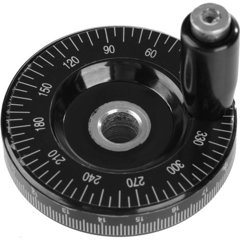 63 mm Handrad aus massivem Bakelit, Maschinenzubehör (1/5)