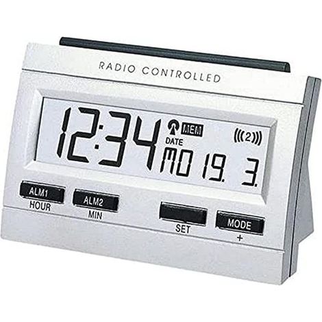 Technoline WT 87 sveglia radio digitale argento moderna
