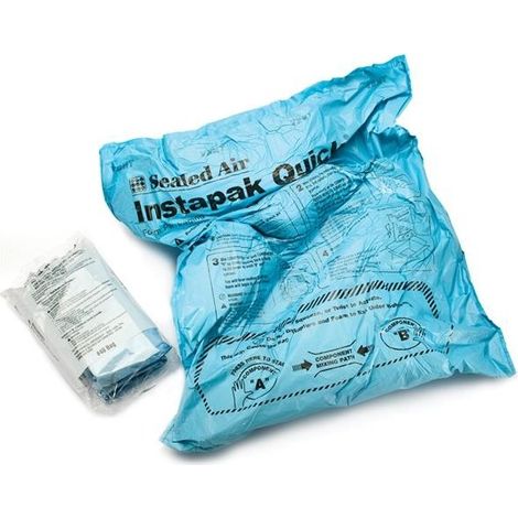 IMBALLAGGI 2000 - Instapak Quick Rt Buste Schiuma Imballaggio Autogonfianti - 46x38 cm - Cuscini Schiuma Espansa da Imballo Anti Urto - 10 Pezzi