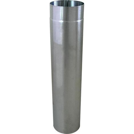 Bertrams Abgasrohr aus Aluminium DN 110 Länge 500mm gefalzt