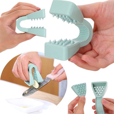 Protector para proteger las manos al frotar frutas y verduras, protector de dedos (1/4)