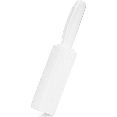 Nettoyant pour WC à base de pierre ponce avec manche (1 pièce) – Élimine efficacement le tartre et les dépôts calcaires – Brosse polyvalente pour WC, grilles, carrelage, joints et piscine