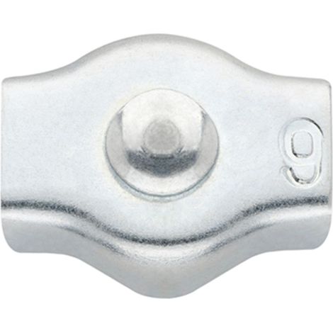 Serre-câble plat simple - Zingué Ø2 - Boite de 100