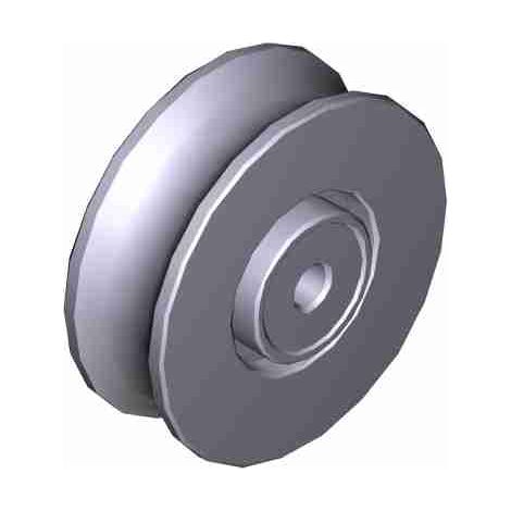 Ruota Carrello Fluo Slh Ricambio CAME 88018-0020 Per Porta Automatica