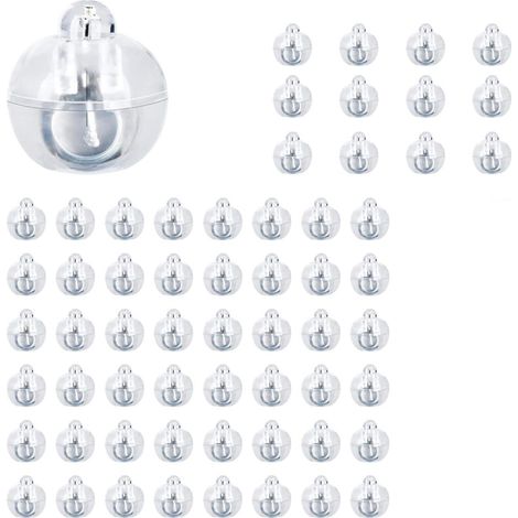 Lampes Led Pour Ballons - 60 Pièces - Mini Ampoules Led Blanc Chaud - Éclairage Décoratif Intérieur Pour Fêtes Et Célébrations (1/5)