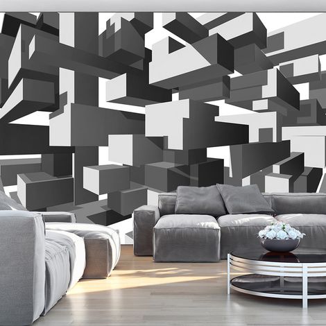 Fotomurale - Grey notes - 150x105 (1/4)