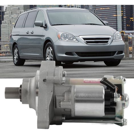 Dieser Anlasser ist kompatibel mit Honda Accord Odyssey Pilot, Acura CL MDX TL, 3.0L, 3.2L und 3.5L V6 Motoren (OE: 31200-P8A-A01) (Übergewicht). (1/5)