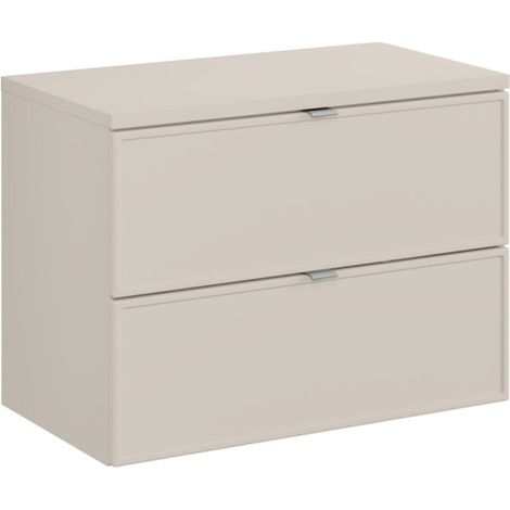 Meuble sous vasque 80 cm + plateau - Sublima Cashmere - Livraison gratuite