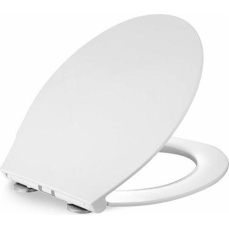 Toilet Seat Soft Close Toilet Seat O Shape Toilet Seat Quick Release Toilet Seat Adjustable Hinge (1/5)