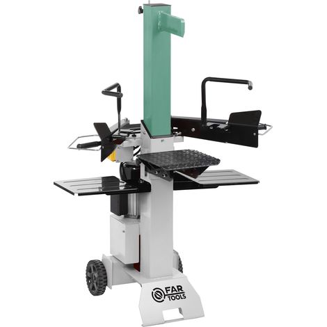 Fartools – Fendeur de bûches électrique 3000 W – Force de pression 8T – Longueur max 550mm – Diamètre 70 à 400mm – Pour bois vert et sec