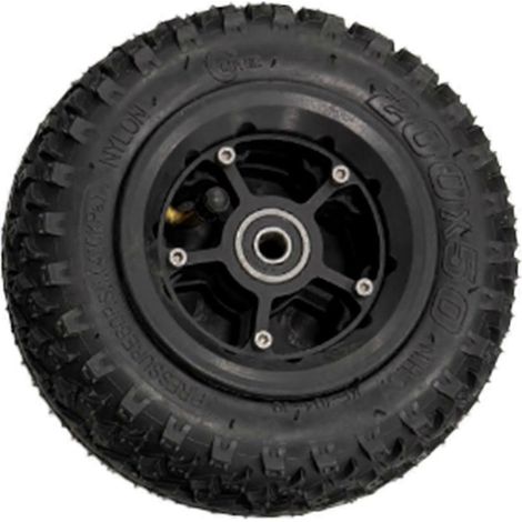 Pneus pneumatiques de 9 pouces pour skateboard électrique, amortissement, pièces de rechange pour skateboard cross-country, pneu tubeless pour roue arrière (1/5)