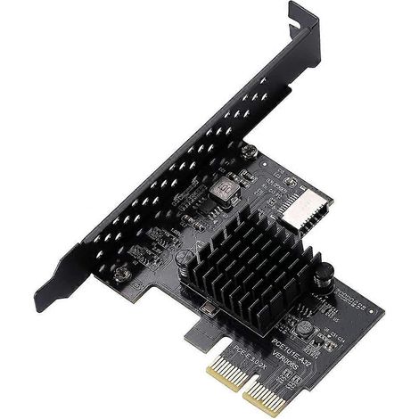 PCI-E 2x zu USB 3.1 A-Key Gen2 Front Typ-E Erweiterungskarte