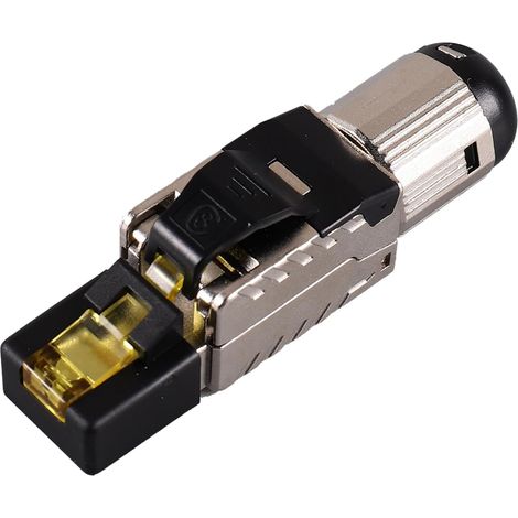 Connecteur RJ45 Cat8 blindé pour câble Ethernet, 10 Gbit/s (1/5)