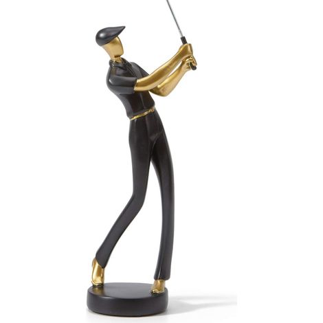 Amoy-Art Golfer-Statue, Golf-Skulptur, modernes Dekor