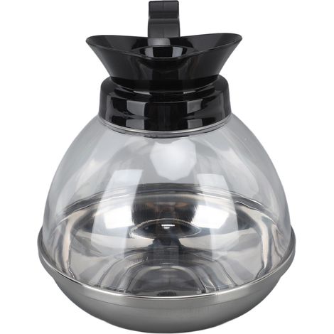 Cafetière de remplacement 1.2QT, verseuse universelle en ABS, poignée confortable et bec ajusté pour machine à café et cuisinière (1/5)