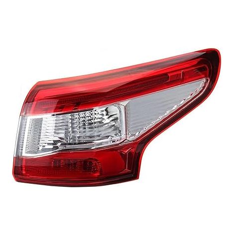 Luz trasera de freno para Nissan Qashqai (2014-2016), luz trasera exterior izquierda/derecha, luz trasera de freno con arnés y sin bombillas (derecha exterior). (1/4)