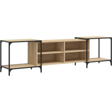Maison Exclusive - TV-Schrank Sonoma-Eiche 203x37x50 cm Holzwerks
