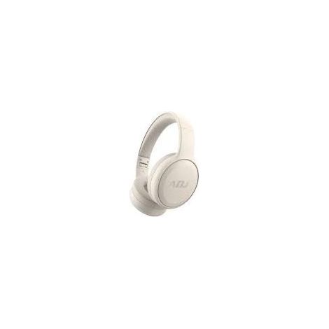 Cuffia C/Microfono Bluetooth Beige Deep Plus 2.0 Smartphone/Tablet Adj