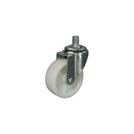 RUOTE CON PERNO FORCELLA- - ø mm.40 perno ø mm.8x25 - 4 pezzi QUALITY