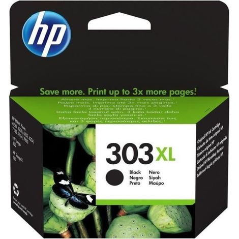 HP 303XL cartouche dencre noire grande capacite authentique pour HP Envy Photo 6220/6230/7130 T6N04AE (1/9)