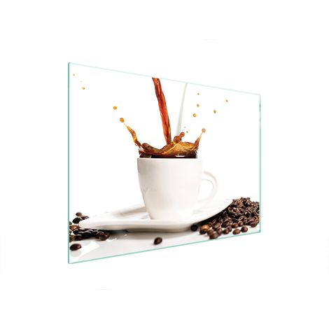 PLACA PROTECTORA DE VIDRIO PARA ESTUFA 70x52 CAFÉ (1/5)