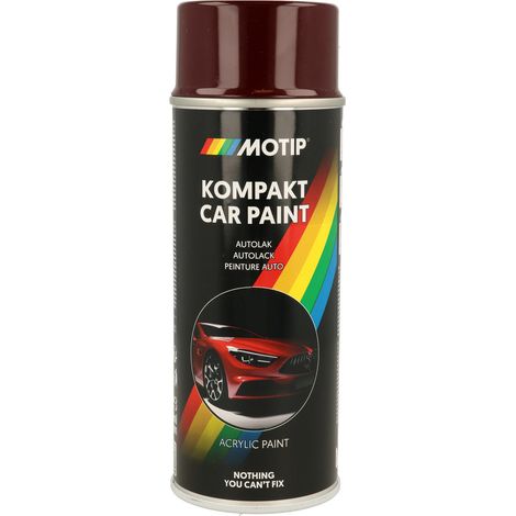 PEINTURE ACRYLIQUE KOMPAKT 41000 ROUGE METALLISE 400ML MOTIP