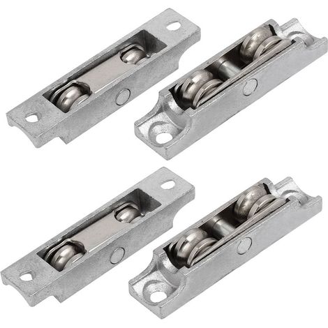 68mm x 15mm zin-k-Legierung Double Schiebeflügelscheibe Riemenscheibe 4 pièces (1/4)