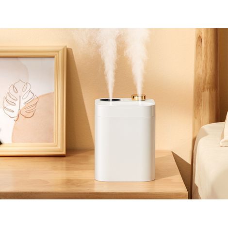 Humidificateur portable et sans fil, mini humidificateur d'air à piles, rechargeable par USB, pour chambre, maison, bureau, usage personnel (800 ml, (1/5)